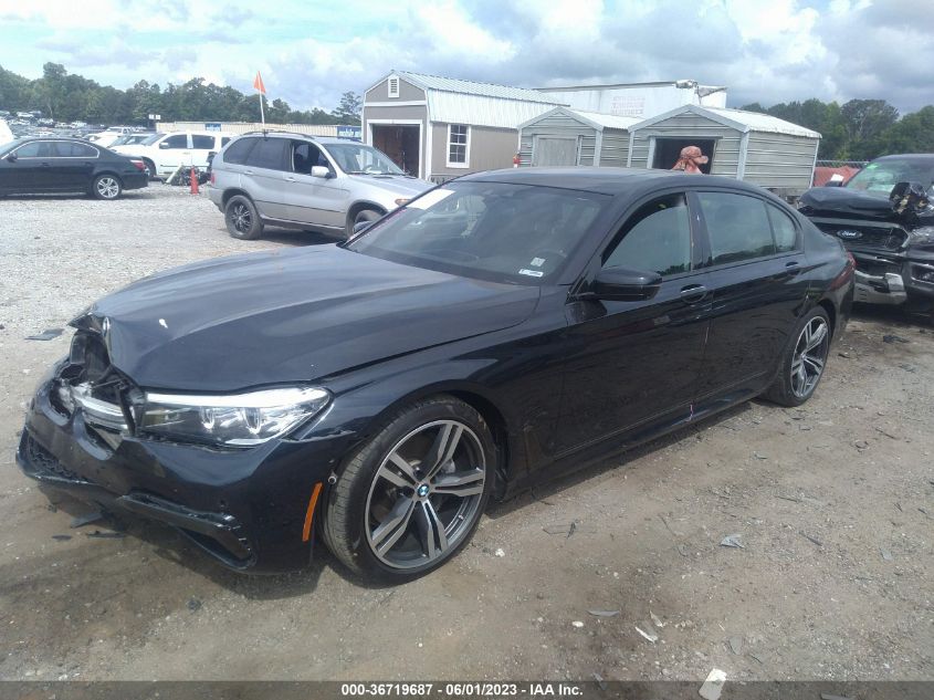 2019 BMW 7 SERIES 740I - WBA7E2C50KB454952
