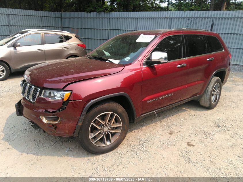 2018 JEEP GRAND CHEROKEE LIMITED - 1C4RJFBG8JC484663