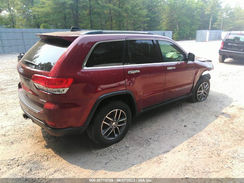 2018 JEEP GRAND CHEROKEE LIMITED - 1C4RJFBG8JC484663