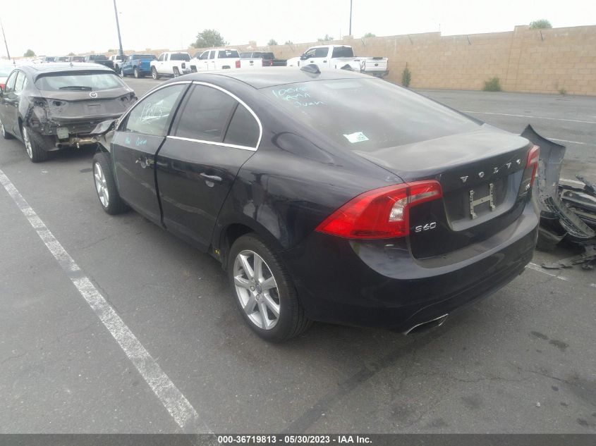 2016 VOLVO S60 T5 DRIVE-E PREMIER - YV126MFK6G2407448