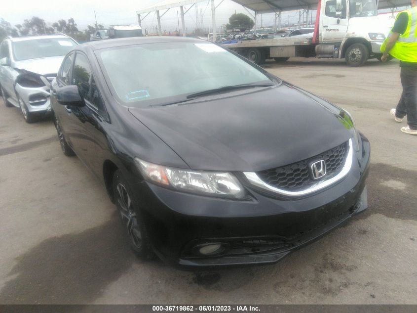 2013 HONDA CIVIC SDN EX-L - 19XFB2F9XDE212889