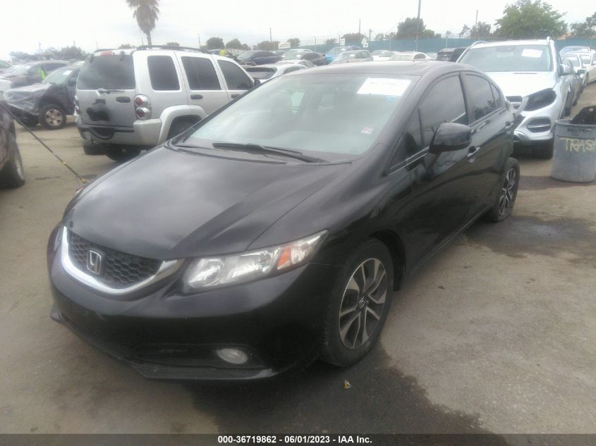 2013 HONDA CIVIC SDN EX-L - 19XFB2F9XDE212889