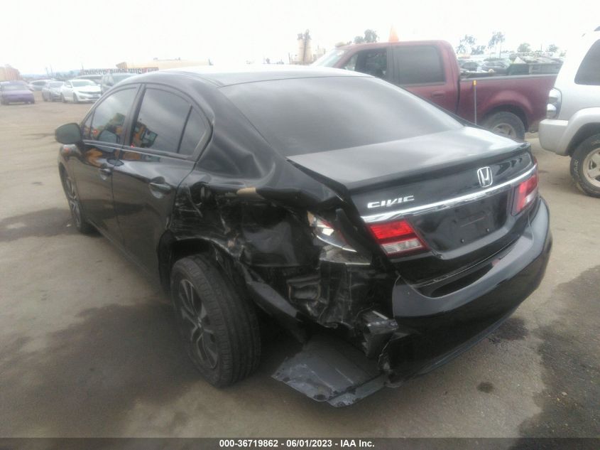 2013 HONDA CIVIC SDN EX-L - 19XFB2F9XDE212889