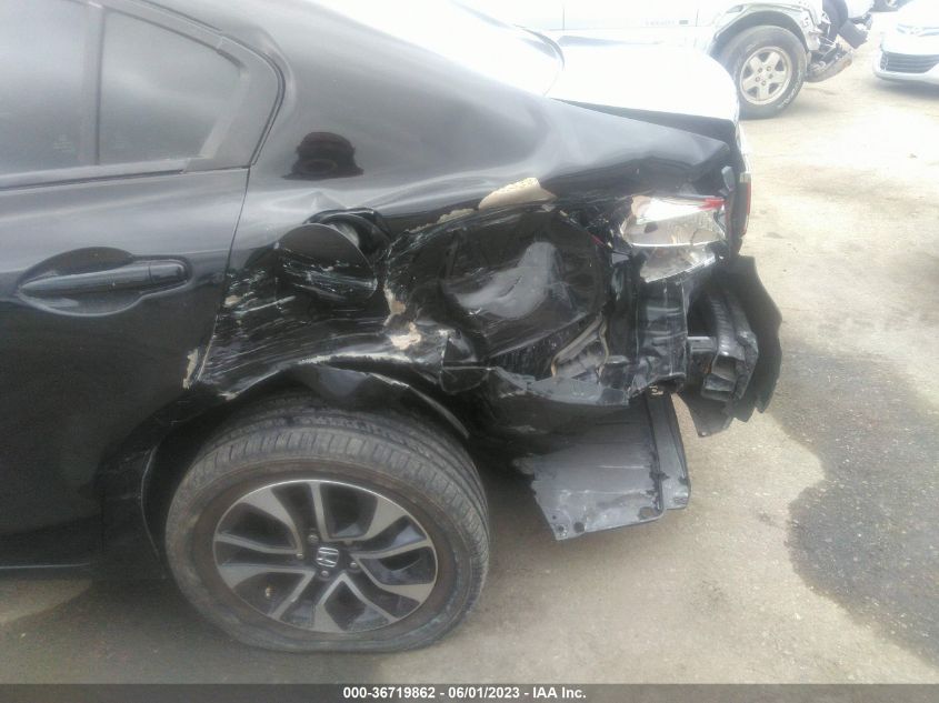 2013 HONDA CIVIC SDN EX-L - 19XFB2F9XDE212889