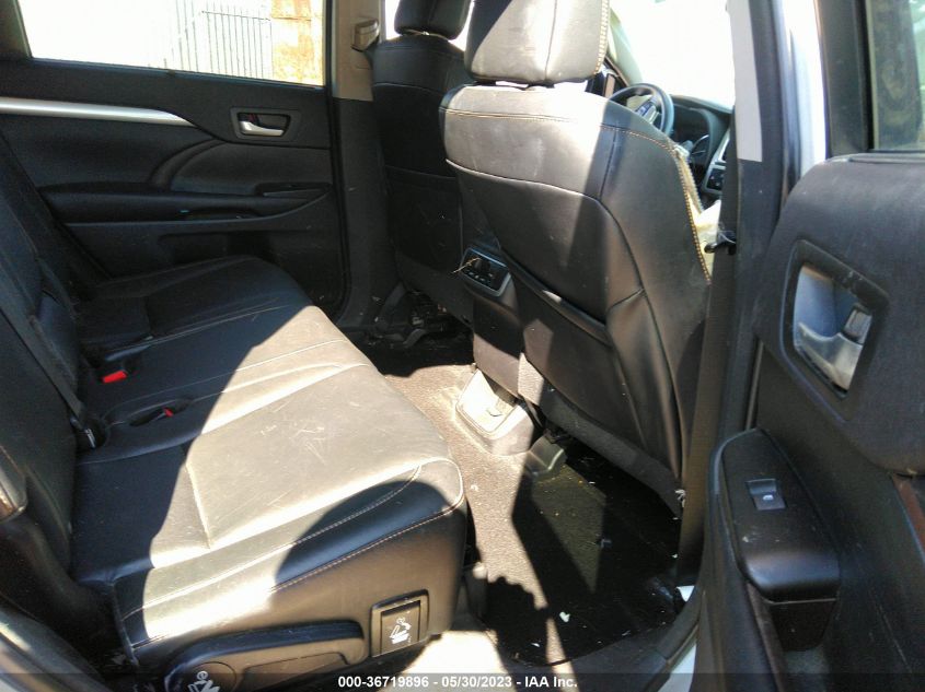 2016 TOYOTA HIGHLANDER XLE - 5TDJKRFH1GS297335
