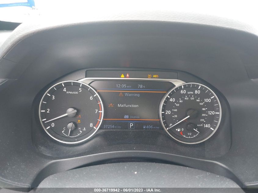 2022 NISSAN ALTIMA 2.5 SV - 1N4BL4DV0NN318651