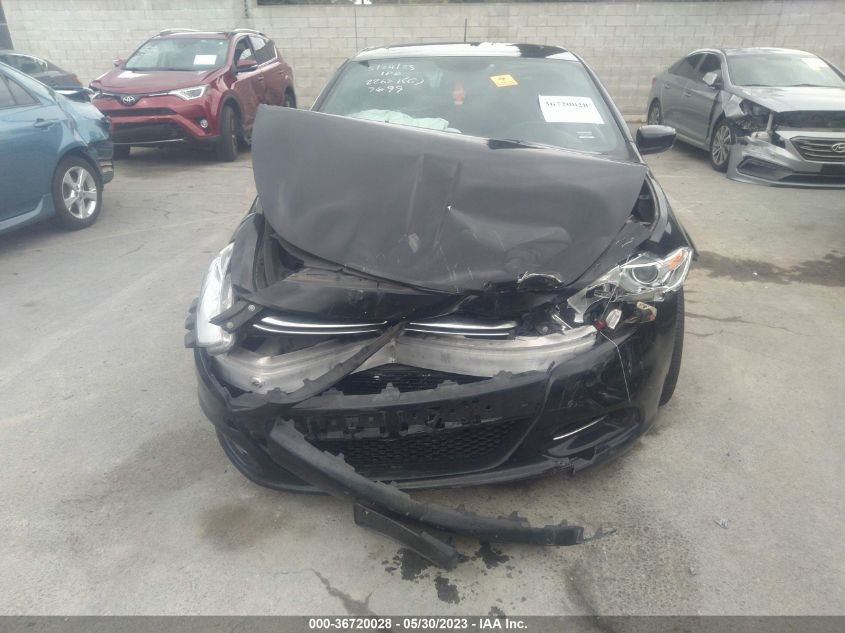 2013 DODGE DART LIMITED - 1C3CDFCH4DD256912
