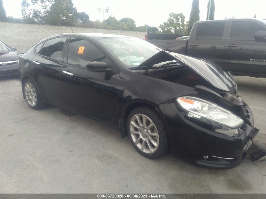 2013 DODGE DART LIMITED - 1C3CDFCH4DD256912