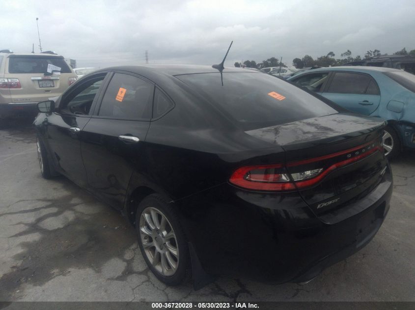 2013 DODGE DART LIMITED - 1C3CDFCH4DD256912
