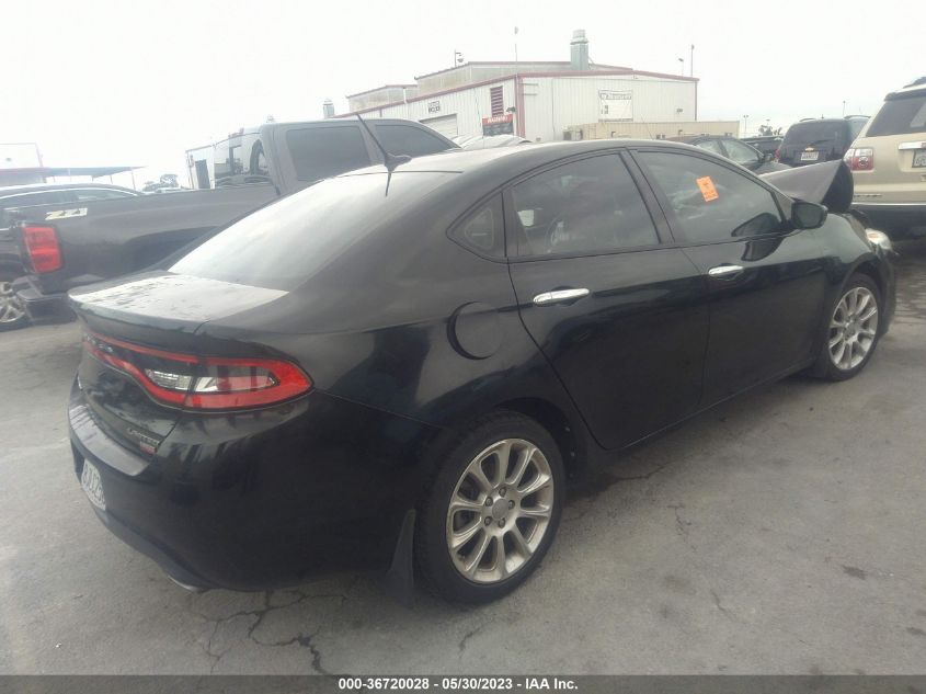 2013 DODGE DART LIMITED - 1C3CDFCH4DD256912