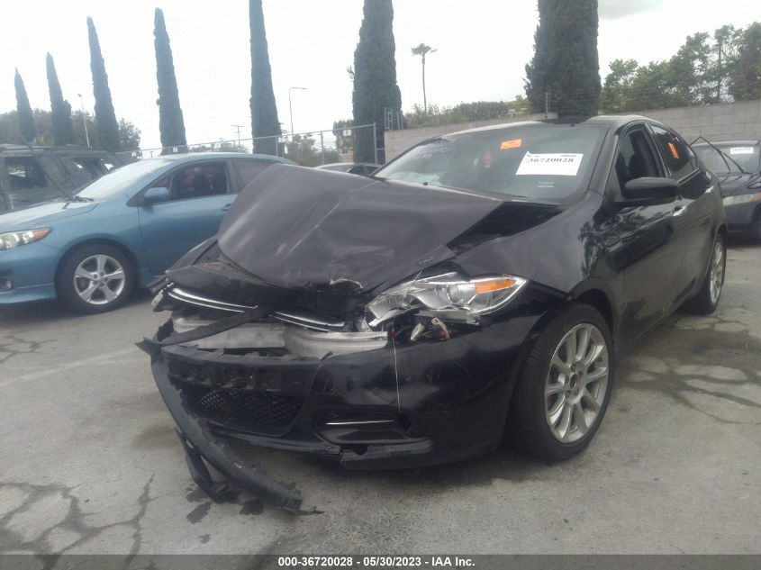 2013 DODGE DART LIMITED - 1C3CDFCH4DD256912