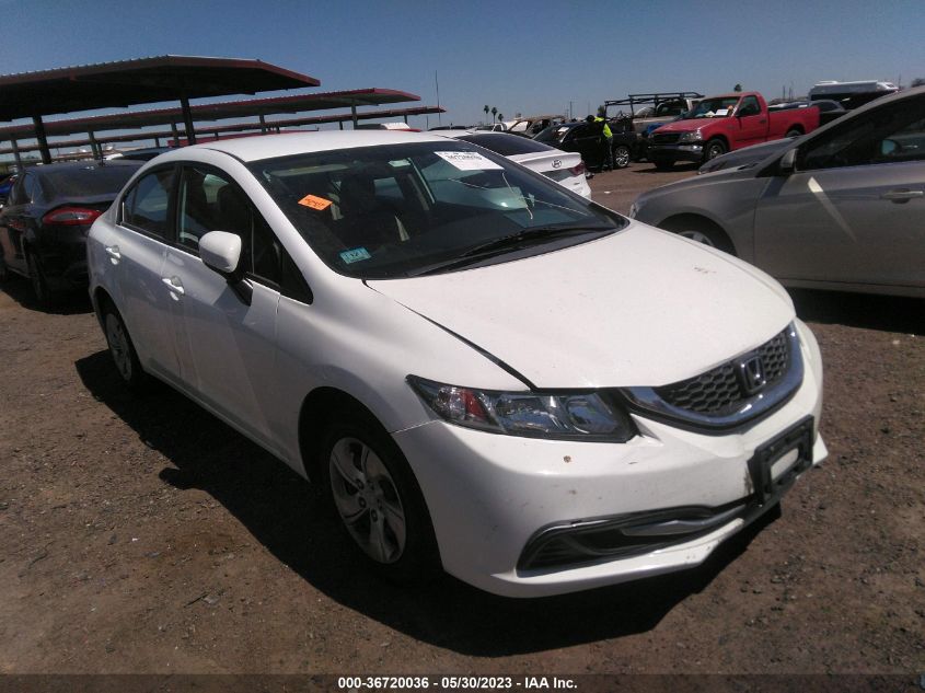 2015 HONDA CIVIC SEDAN LX - 19XFB2F59FE259864