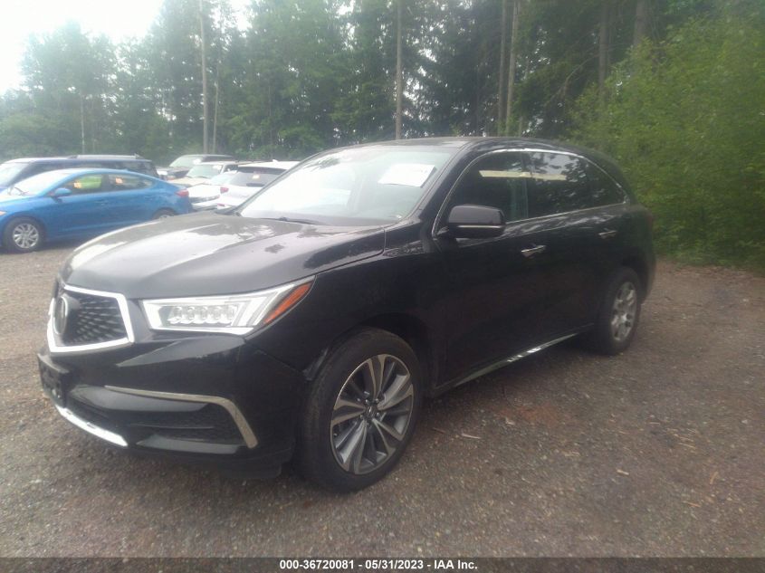2017 ACURA MDX W/TECHNOLOGY PKG - 5FRYD4H54HB001355