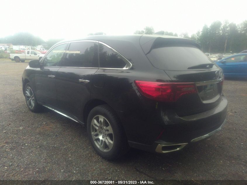 2017 ACURA MDX W/TECHNOLOGY PKG - 5FRYD4H54HB001355