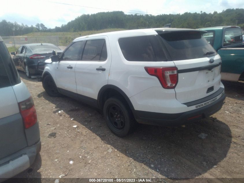 2018 FORD POLICE INTERCEPTOR - 1FM5K8AR7JGA38146