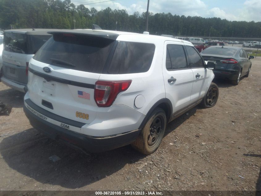 2018 FORD POLICE INTERCEPTOR - 1FM5K8AR7JGA38146