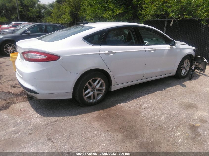 2013 FORD FUSION SE - 3FA6P0H76DR347075