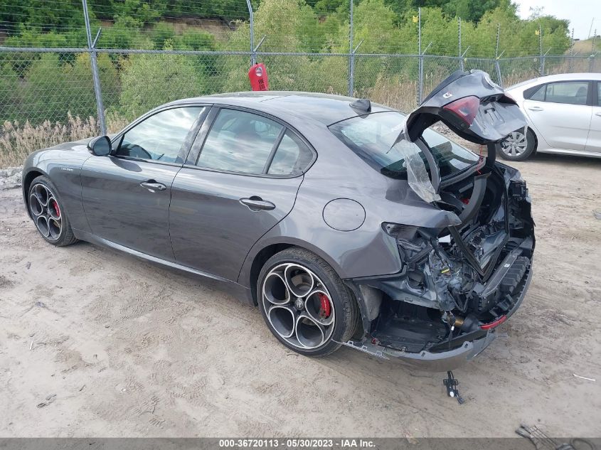 2022 ALFA ROMEO GIULIA VELOCE - ZARFANBN1N7652966