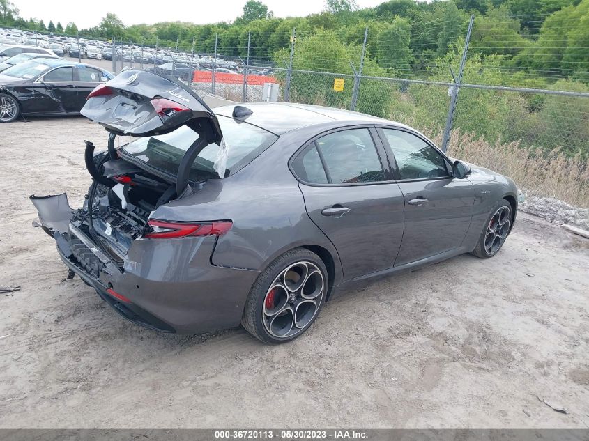 2022 ALFA ROMEO GIULIA VELOCE - ZARFANBN1N7652966
