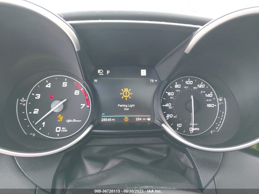 2022 ALFA ROMEO GIULIA VELOCE - ZARFANBN1N7652966