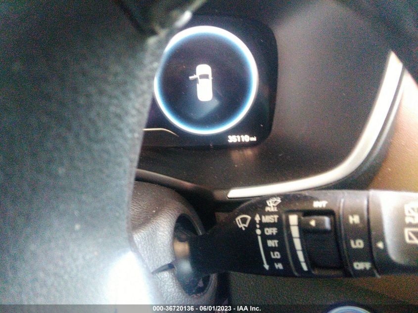 2021 HYUNDAI SANTA FE HYBRID BLUE - KM8S2DA10MU006232