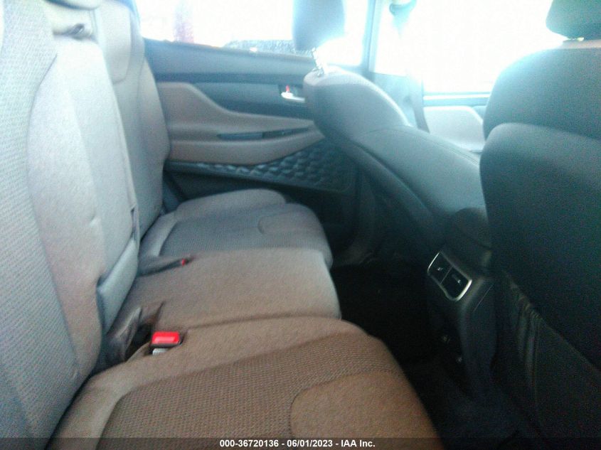 2021 HYUNDAI SANTA FE HYBRID BLUE - KM8S2DA10MU006232