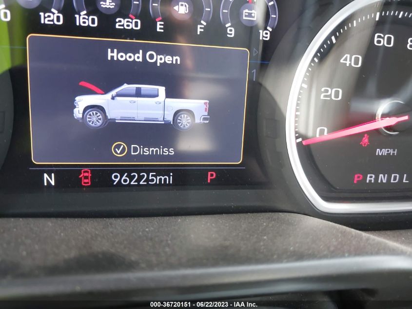 2020 CHEVROLET SILVERADO 1500 LTZ - 3GCUYGEL9LG103309