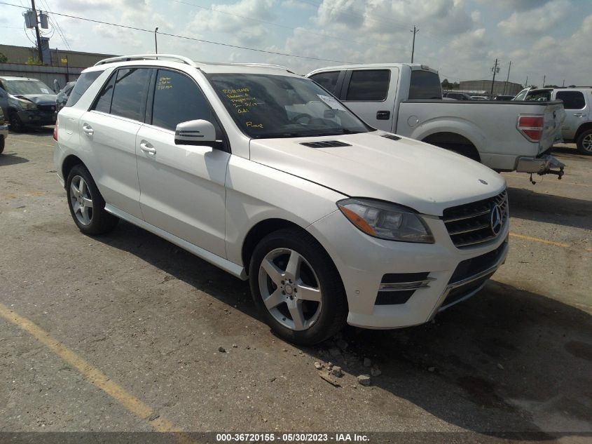 2014 MERCEDES-BENZ M-CLASS ML 350 - 4JGDA5JB3EA334452