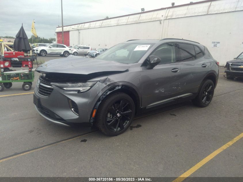 2022 BUICK ENVISION ESSENCE - LRBFZPR40ND144001