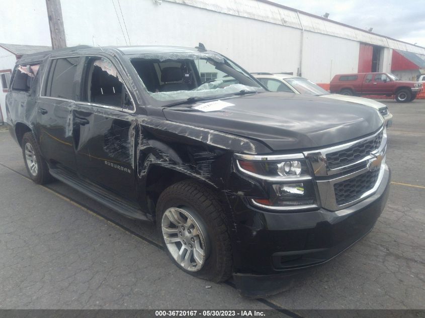 2017 CHEVROLET SUBURBAN LT - 1GNSKHKC7HR252237
