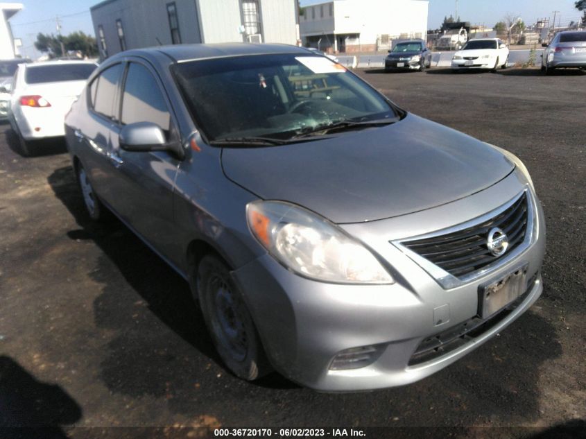 2014 NISSAN VERSA SV - 3N1CN7AP1EK442534