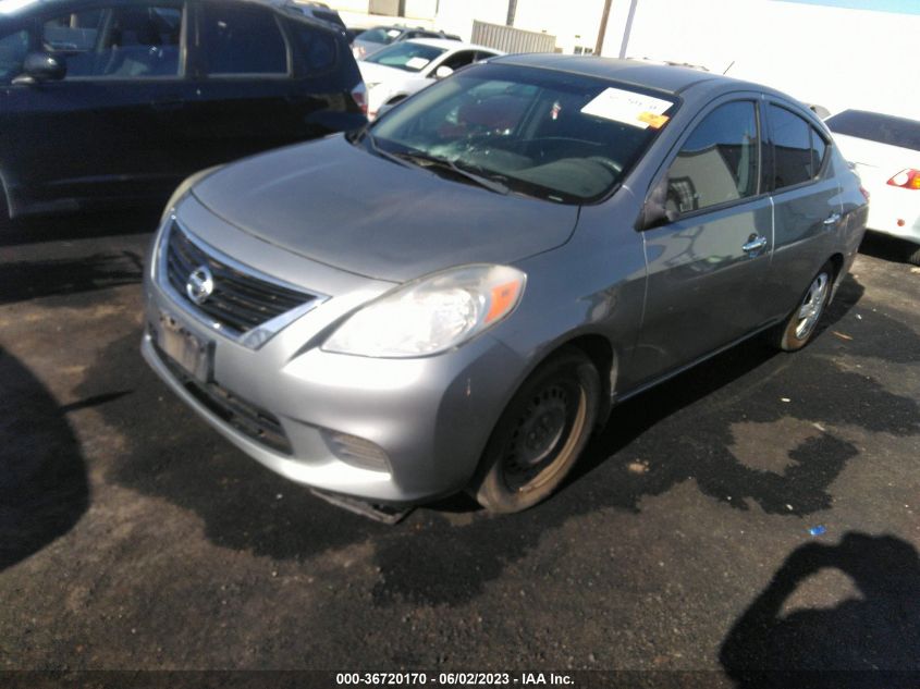 2014 NISSAN VERSA SV - 3N1CN7AP1EK442534