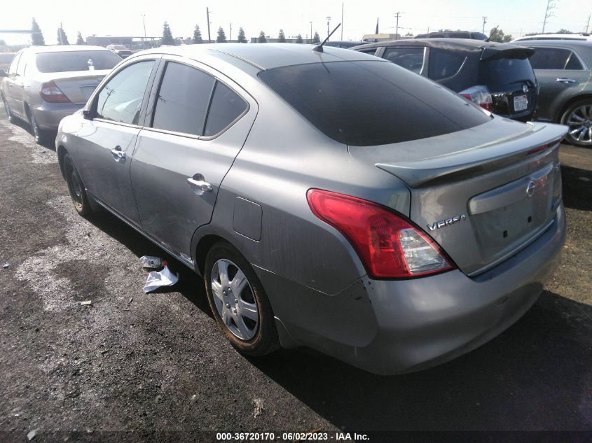 2014 NISSAN VERSA SV - 3N1CN7AP1EK442534