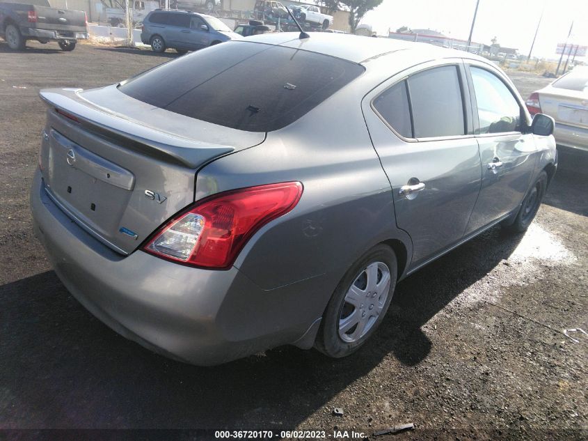 2014 NISSAN VERSA SV - 3N1CN7AP1EK442534