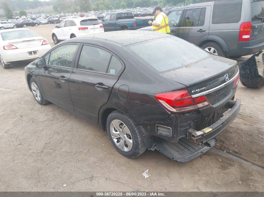 2015 HONDA CIVIC SEDAN LX - 19XFB2F50FE091340
