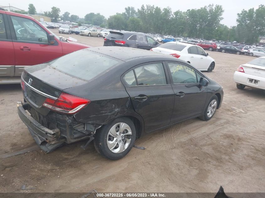 2015 HONDA CIVIC SEDAN LX - 19XFB2F50FE091340