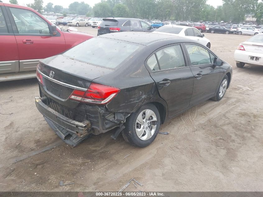 2015 HONDA CIVIC SEDAN LX - 19XFB2F50FE091340