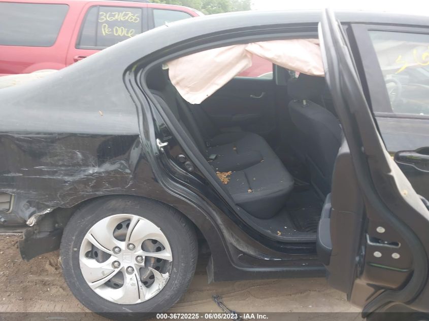 2015 HONDA CIVIC SEDAN LX - 19XFB2F50FE091340