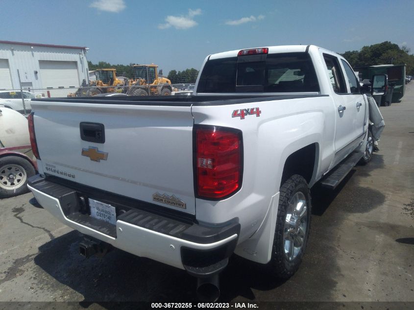 2016 CHEVROLET SILVERADO 2500HD HIGH COUNTRY - 1GC1KXE8XGF155782