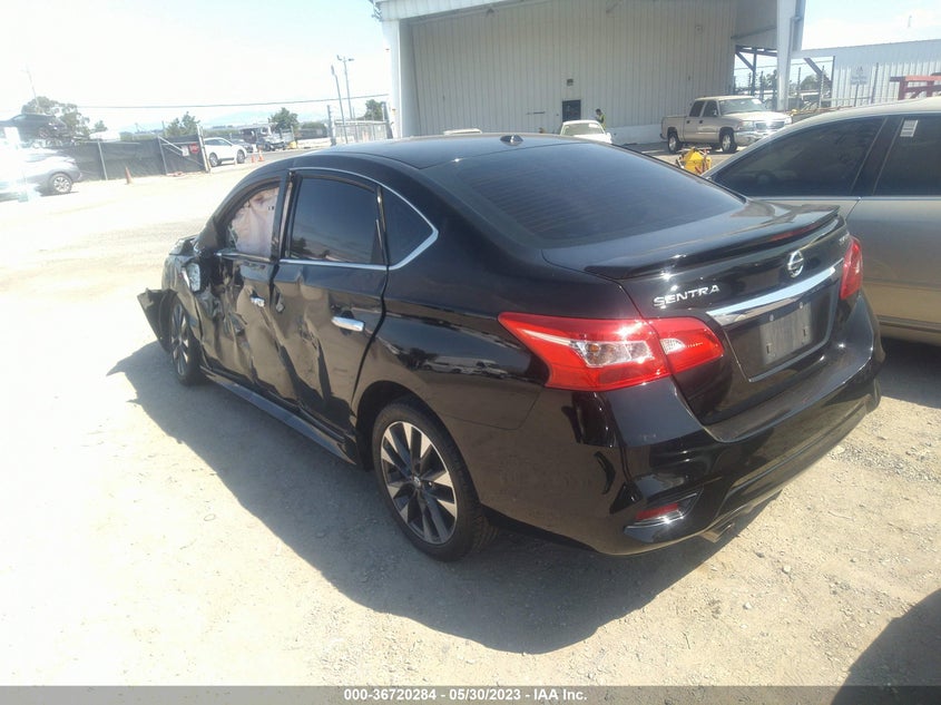 VIN 3N1CB7APXHY206247 2017 NISSAN SENTRA SR TURBO