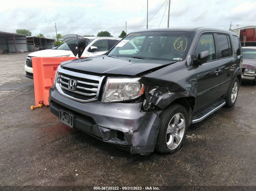 2015 HONDA PILOT EX-L - 5FNYF4H53FB020908
