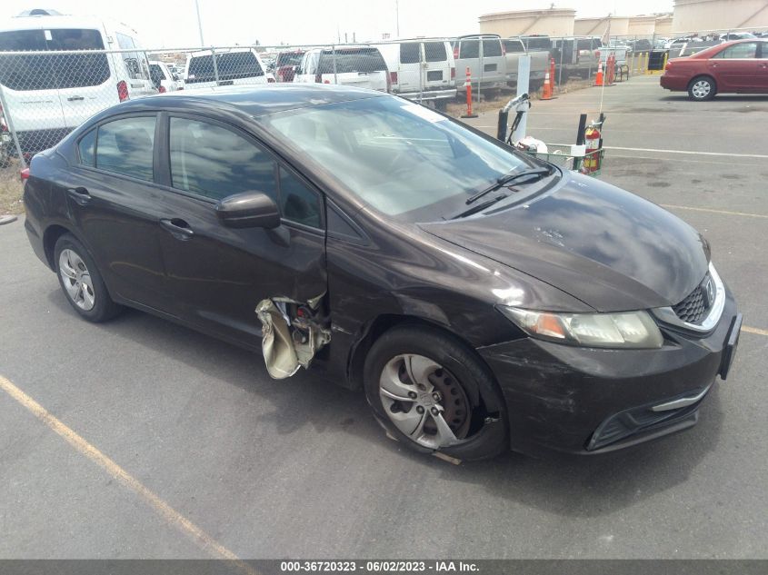 2014 HONDA CIVIC SEDAN LX - 2HGFB2F54EH518393