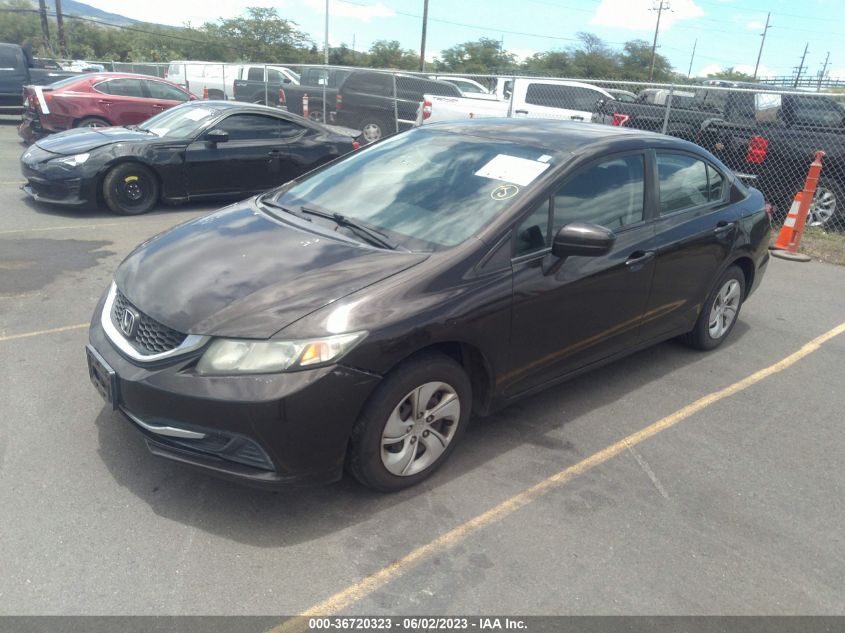 2014 HONDA CIVIC SEDAN LX - 2HGFB2F54EH518393
