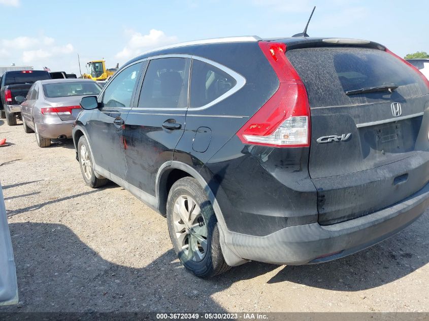 2013 HONDA CR-V EX-L - 2HKRM3H79DH517515