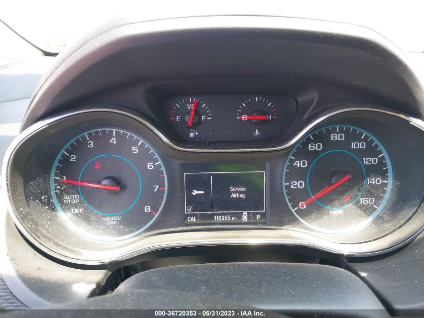 2016 CHEVROLET CRUZE LT - 1G1BE5SM9G7325151