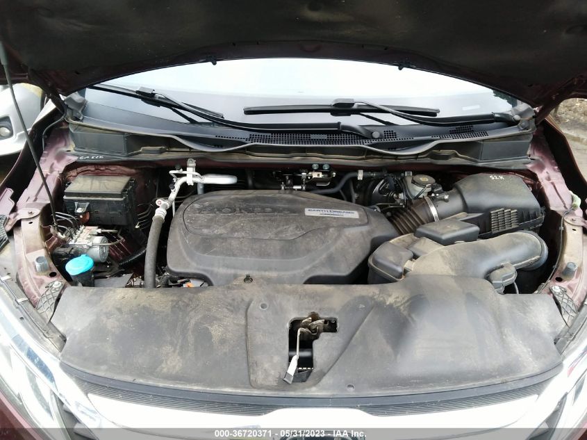 2019 HONDA ODYSSEY EX-L - 5FNRL6H71KB084255