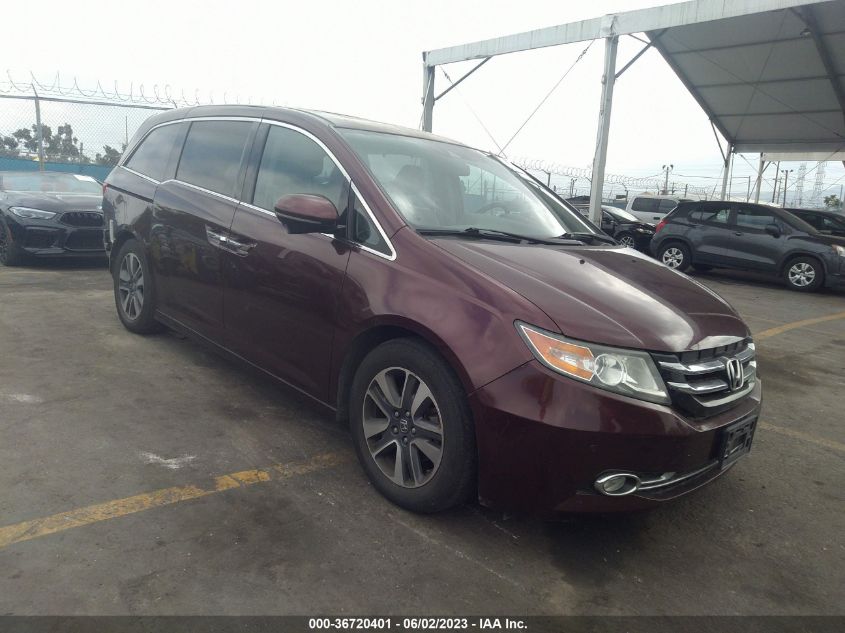 2015 HONDA ODYSSEY TOURING - 5FNRL5H94FB055494