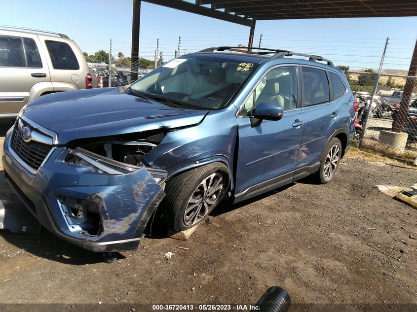 VIN JF2SKASC1KH561958 2019 SUBARU FORESTER LIMITED