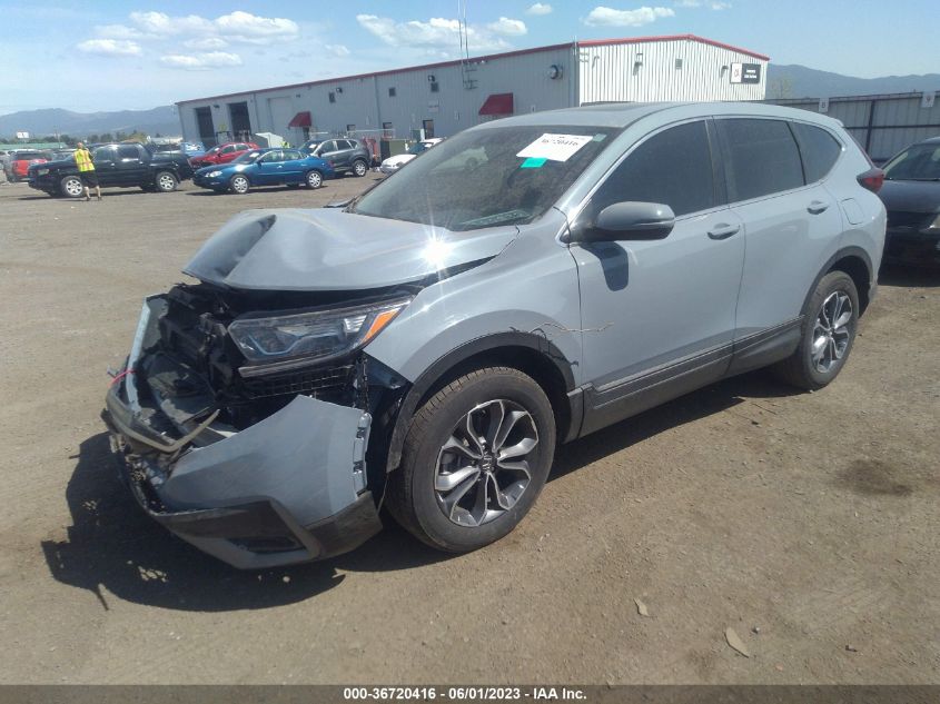 2022 HONDA CR-V EX-L - 5J6RW2H8XNA012695