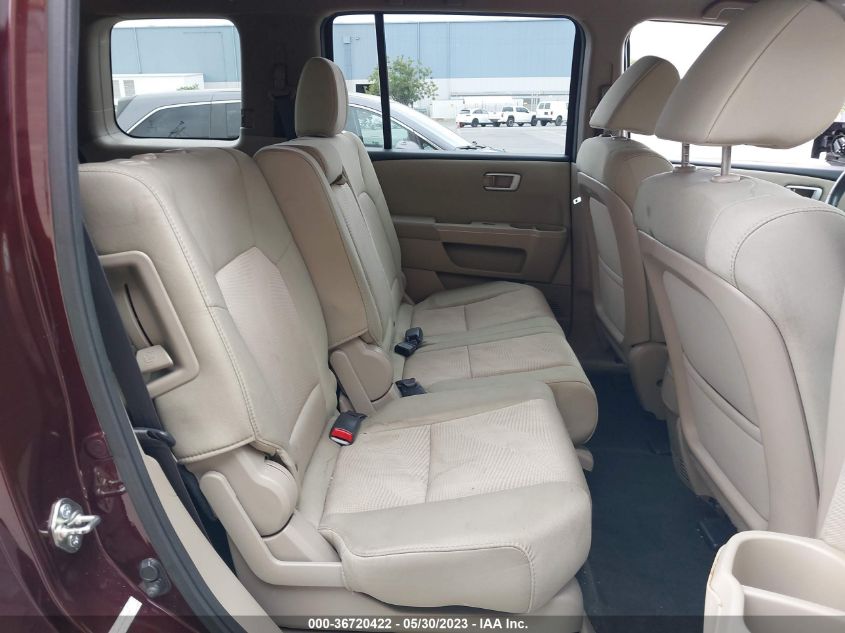 2015 HONDA PILOT LX - 5FNYF3H26FB001737